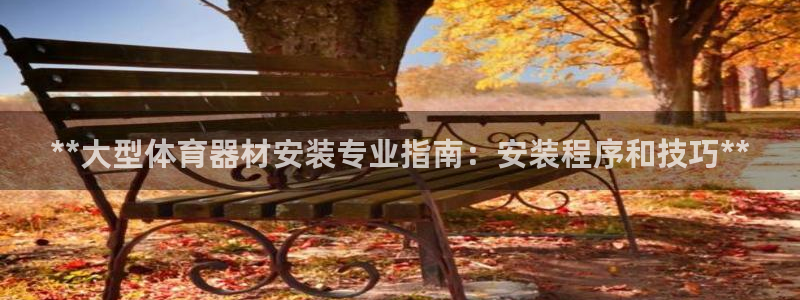 耀世平台产7O777：**大型体育器材安装专业指南：
