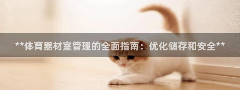 耀世娱乐下载最新版本安装包：**体育器材室管理的全面