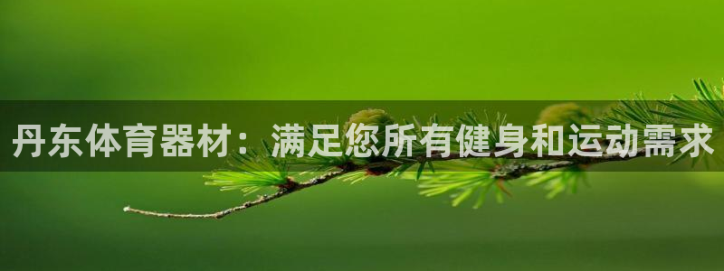 耀世平台app下载安装官网：丹东体育器材：满足您所有