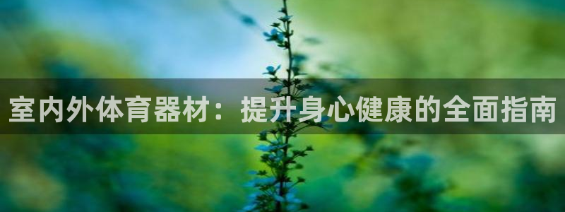 耀世平台负责人：室内外体育器材：提升身心健康的全面指