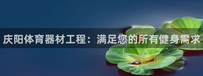 耀世娱乐是什么意思啊：庆阳体育器材工程：满足您的所有