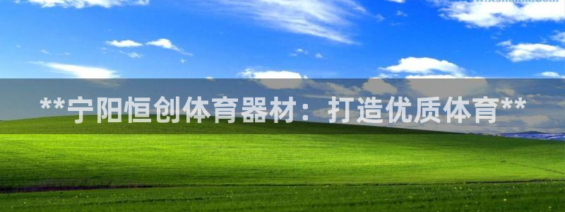 耀世娱乐黑钱吗能退吗：**宁阳恒创体育器材：打造优质