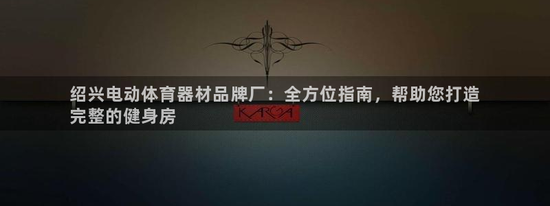 耀世平台注册网址是多少啊：绍兴电动体育器材品牌厂：全