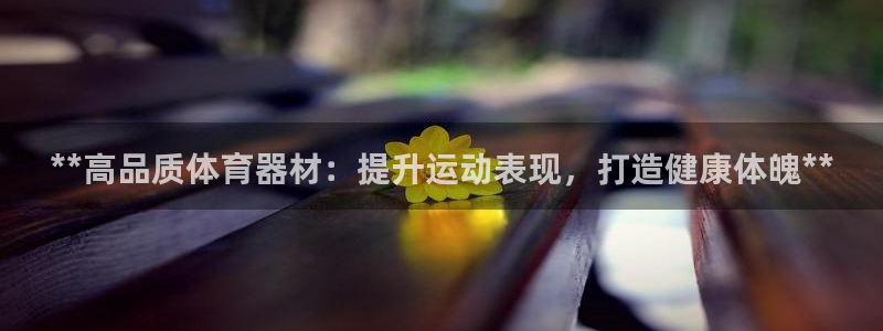 耀世雷霆下载：**高品质体育器材：提升运动表现，打造