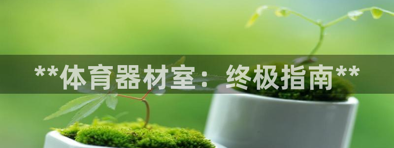 耀世娱乐官网网站入口：**体育器材室：终极指南**