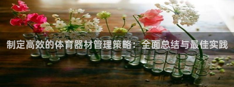 耀世官网：制定高效的体育器材管理策略：全面总结与最佳